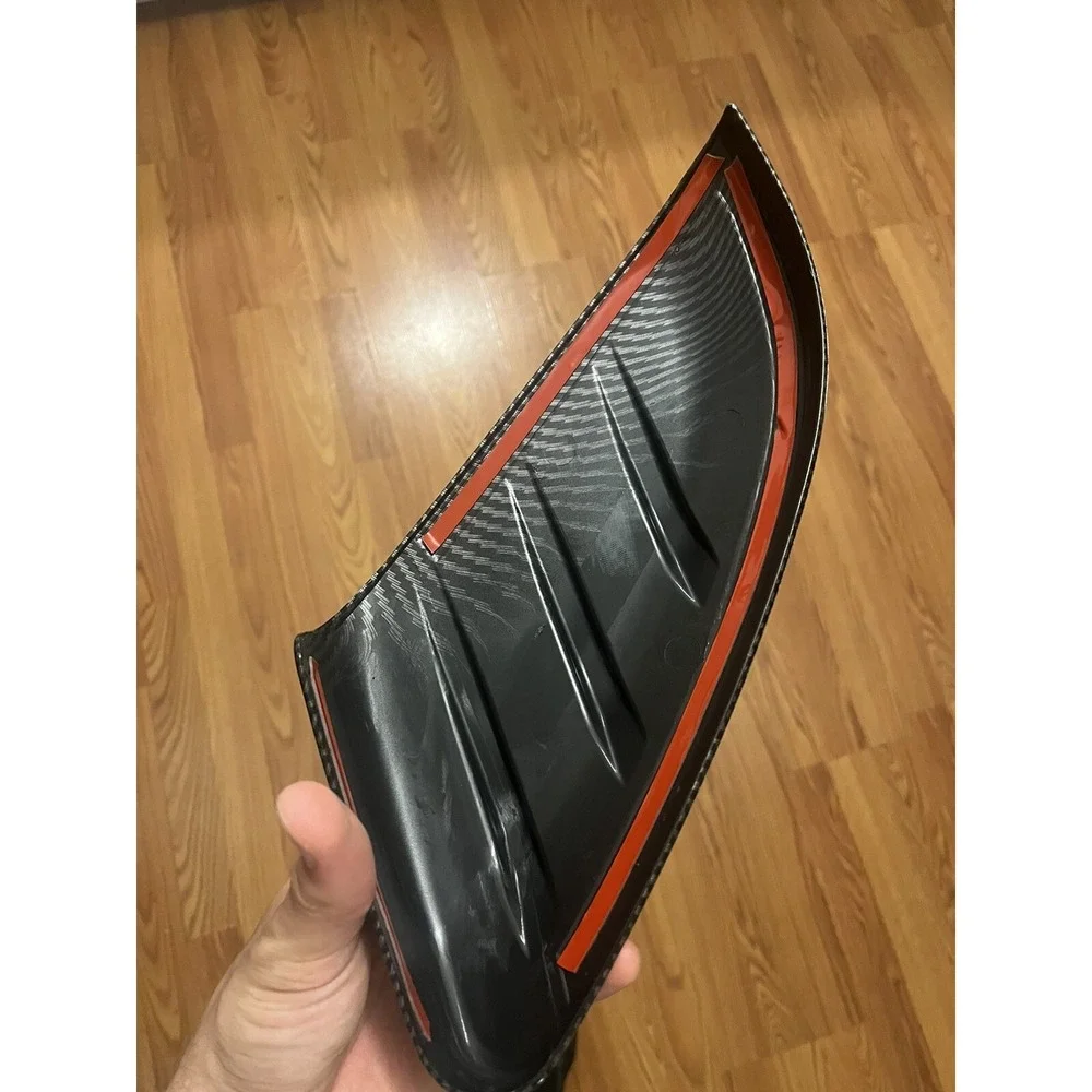 CARBON FIBER SIDE MIRROR COVER CAPS FOR 2016-21 HONDA CIVIC ADD-ON MU STYLE